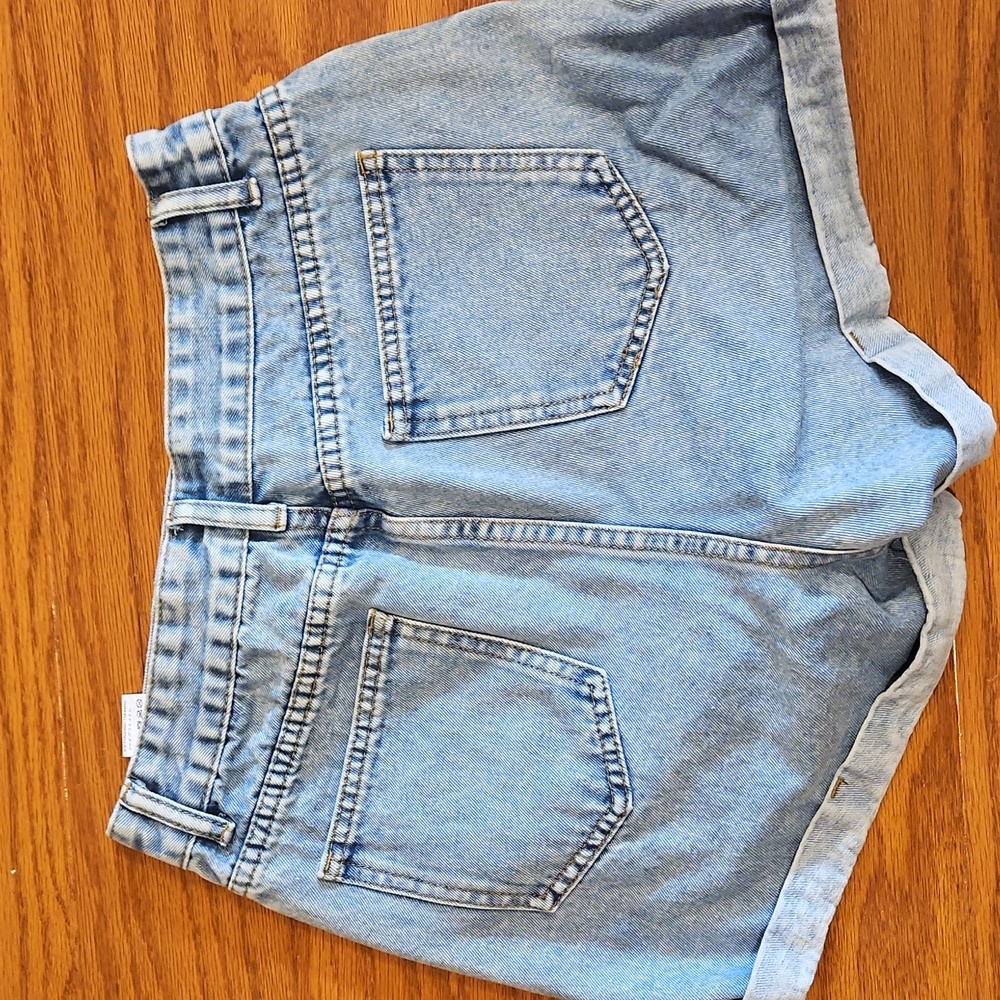 SweatyPocks Denim Blue Women's Shorts - Picture 6 of 7